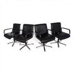  Wilkhahn Set of 4 Wilkhahn Delta swivel chairs by Delta Design 1970 - 4741934