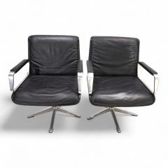  Wilkhahn Wilkhahn Delta 2 piece set of conference dining chairs by Delta Group 1960 - 4741257