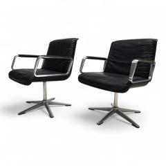  Wilkhahn Wilkhahn Delta 2 piece set of conference dining chairs by Delta Group 1960 - 4741258
