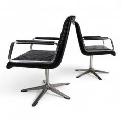  Wilkhahn Wilkhahn Delta 2 piece set of conference dining chairs by Delta Group 1960 - 4741261