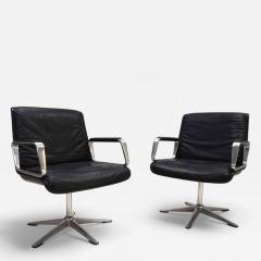 Wilkhahn Wilkhahn Delta 2 piece set of conference dining chairs by Delta Group 1960 - 4741397