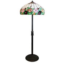  Wilkinson Co Wilkinson Leaded Poppy Floor Lamp Circa 1909 1915 - 4295261