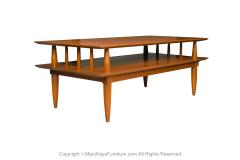  Willett furniture Mid Century Two Tier Coffee Table - 3000046