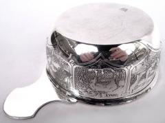  William B Kerr Co Antique Kerr American Edwardian Sterling Silver Sweet Beast Porringer - 4117659