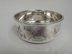  William B Kerr Co Kerr Sterling Silver Baby Set Rich in Turn of the Century Assumptions - 3753862