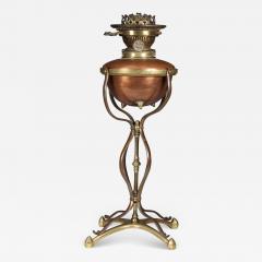  William Benson W A S Benson Co W A S Benson A Copper Brass Table Oil Lamp - 4232959