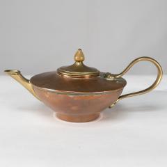  William Benson W A S Benson Co W A S Benson A Good Quality Small Arts Crafts Copper Brass Teapot - 4188581