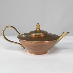  William Benson W A S Benson Co W A S Benson A Good Quality Small Arts Crafts Copper Brass Teapot - 4188583