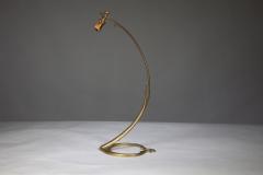 William Benson W A S Benson Co W A S Benson A Pair of Arts Crafts Brass Swan Style Table Lamps - 4186332