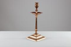  William Benson W A S Benson Co W A S Benson A Pair of Arts Crafts Copper Brass Candlesticks - 4188592