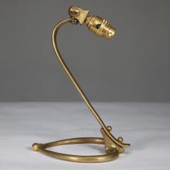  William Benson W A S Benson Co W A S Benson An Arts Crafts Brass Table Lamp with Heart Shaped Base - 4186362
