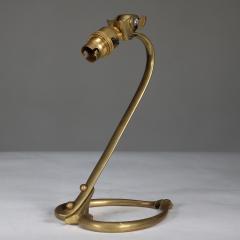  William Benson W A S Benson Co W A S Benson An Arts Crafts Brass Table Lamp with Heart Shaped Base - 4186376