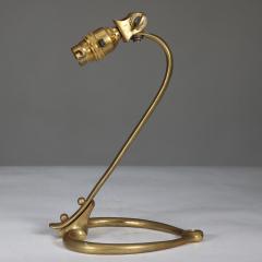  William Benson W A S Benson Co W A S Benson An Arts Crafts Brass Table Lamp with Heart Shaped Base - 4186380