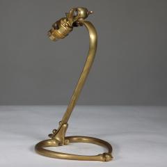  William Benson W A S Benson Co W A S Benson An Arts Crafts Brass Table Lamp with Heart Shaped Base - 4186384