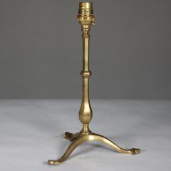  William Benson W A S Benson Co W A S Benson An Arts Crafts Brass Three Leg Table Lamp - 4186393