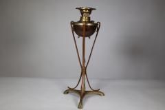  William Benson W A S Benson Co W A S Benson An Arts Crafts Copper Brass Oil Lamp - 4186404