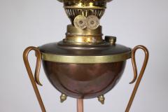  William Benson W A S Benson Co W A S Benson An Arts Crafts Copper Brass Oil Lamp - 4186407