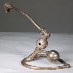  William Benson W A S Benson Co WAS Benson A pair of Arts Crafts patinated silver table lamp  - 4186497