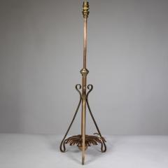  William Benson W A S Benson Co WAS Benson An Arts and Crafts telescopic adjustable copper and brass table lamp - 4186534