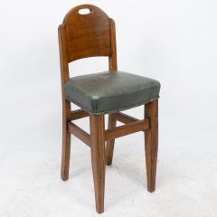  William Birch Ltd William Birch An Arts Crafts High Seat Music Chair with Leather Seat - 4236685