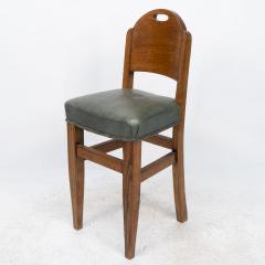  William Birch Ltd William Birch An Arts Crafts High Seat Music Chair with Leather Seat - 4236689