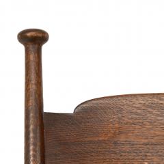  William Birch Ltd William Birch An Arts Crafts Oak Rush Seat Armchair Professionally Re rushed - 4191456