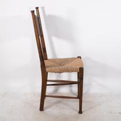  William Birch Ltd William Birch Liberty Co A Arts and Crafts rush seat oak dining chair - 4191467