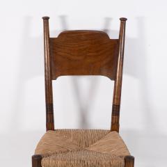  William Birch Ltd William Birch Liberty Co A Arts and Crafts rush seat oak dining chair - 4191468