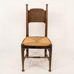  William Birch Ltd William Birch retailed by Liberty Co Pair of Arts Crafts oak dining chairs - 4186599