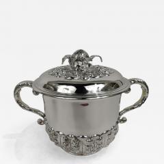  William Comyns Sons Ltd Antique English Edwardian Sterling Silver Covered Urn Trophy 1908 - 3756422