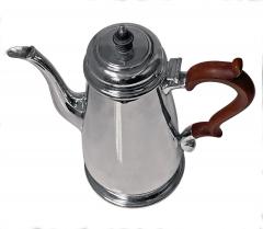  William Comyns Sons Ltd English Georgian style Sterling Silver Coffee Pot London William Comyns - 2986078