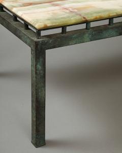  William Haines Inc Onyx Topped Coffee Table - 4752570