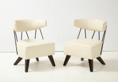 William Haines Inc Pair of Klismos Chairs in the Style attributed to Billy Haines  - 2233528