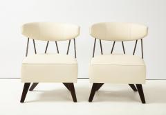  William Haines Inc Pair of Klismos Chairs in the Style attributed to Billy Haines  - 2233530