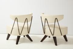  William Haines Inc Pair of Klismos Chairs in the Style attributed to Billy Haines  - 2233535