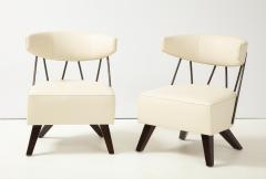  William Haines Inc Pair of Klismos Chairs in the Style attributed to Billy Haines  - 2233536