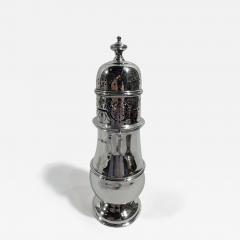  William Hutton Sons Large Antique English Edwardian Sterling Silver Sugar Caster - 3753395
