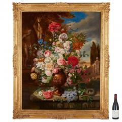  William John Wainwright Antique still life of flowers by W J Wainwright - 3488836