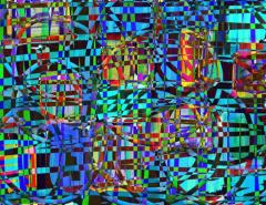  William P Montgomery Abstract Archival Digital Fine Art Print Carnival by William P Montgomery - 3547713