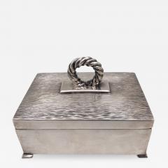  William Seitz William Seitz Sterling Silver Box in Arts Crafts Style - 3241439