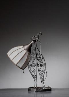  Winkelman Van der Bijl Winkelman van der Bijl Amsterdam School table lamp - 4400960