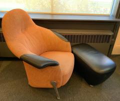  Wittmann 1970s Franz Wittmann Relax Chair and Ottoman - 4767411