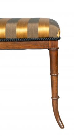  Wood Hogan Regency Style Rosewood Bench - 4260933