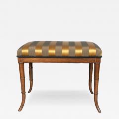  Wood Hogan Regency Style Rosewood Bench - 4262876