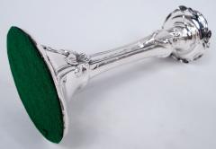  Woodside Sterling Co Pair of Antique American Art Nouveau Sterling Silver Candlesticks - 4364377