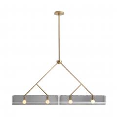  Workshop APD x Arteriors BEND LINEAR CHANDELIER - 2369491