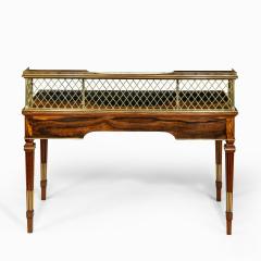  Wright and Mansfield An olivewood writing table by Wright and Mansfield - 2611936