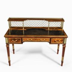  Wright and Mansfield An olivewood writing table by Wright and Mansfield - 2611937