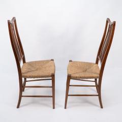  Wylie Lochhead Wylie Lochhead attributed A Pair of Rush Seated Side or Bedroom Chairs - 4192312
