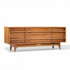  Young Manufacturing Company Young Manufacturing Mid Century Credenza and Hutch - 4563636